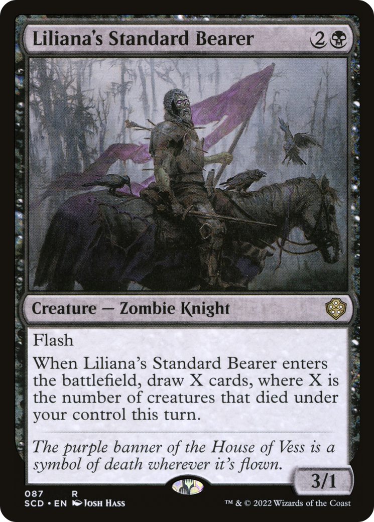 Liliana's Standard Bearer [Starter Commander Decks] | Boutique FDB TCG