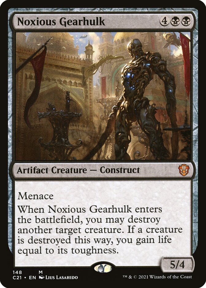 Noxious Gearhulk [Commander 2021] | Boutique FDB TCG