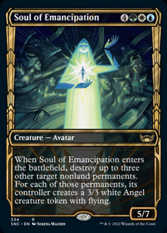 Soul of Emancipation (Showcase Golden Age) [Streets of New Capenna] | Boutique FDB TCG