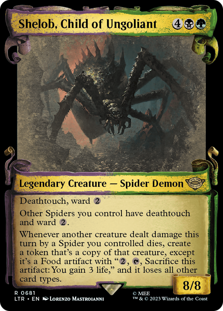 Shelob, Child of Ungoliant [The Lord of the Rings: Tales of Middle-Earth Showcase Scrolls] | Boutique FDB TCG