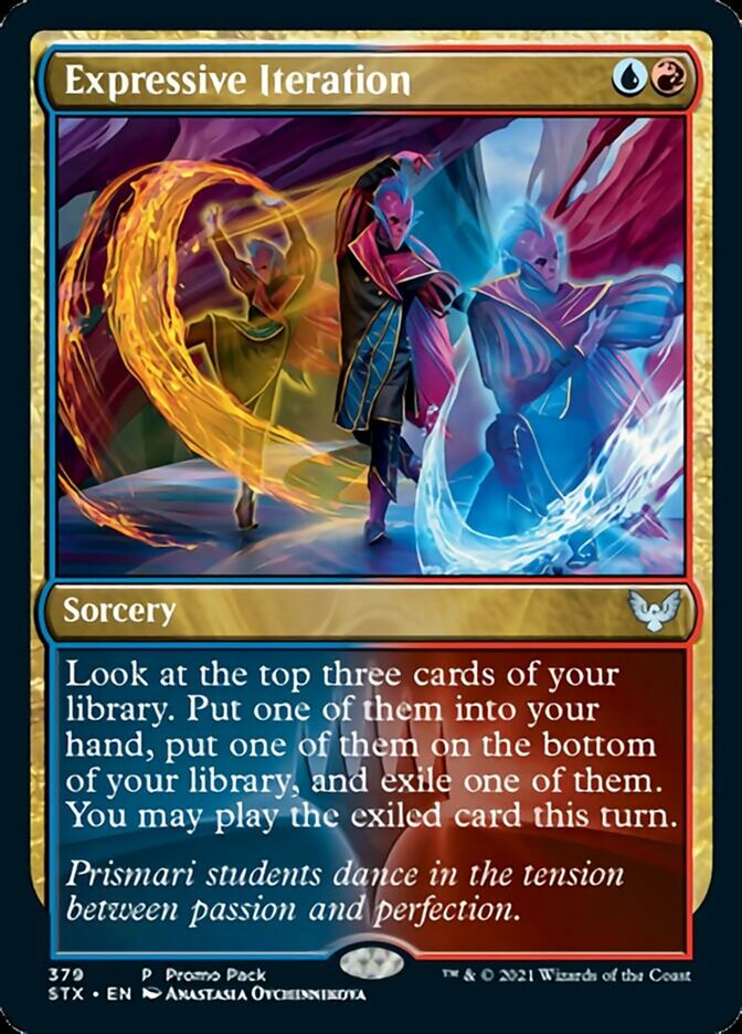 Expressive Iteration (Promo Pack) [Strixhaven: School of Mages Promos] | Boutique FDB TCG