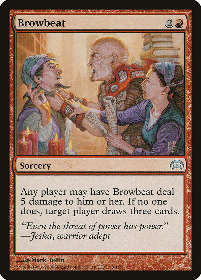 Browbeat [Planechase] | Boutique FDB TCG