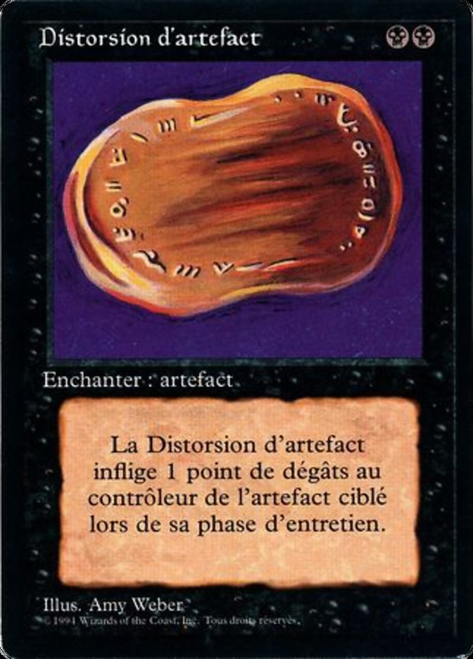 Warp Artifact [Foreign Black Border] | Boutique FDB TCG