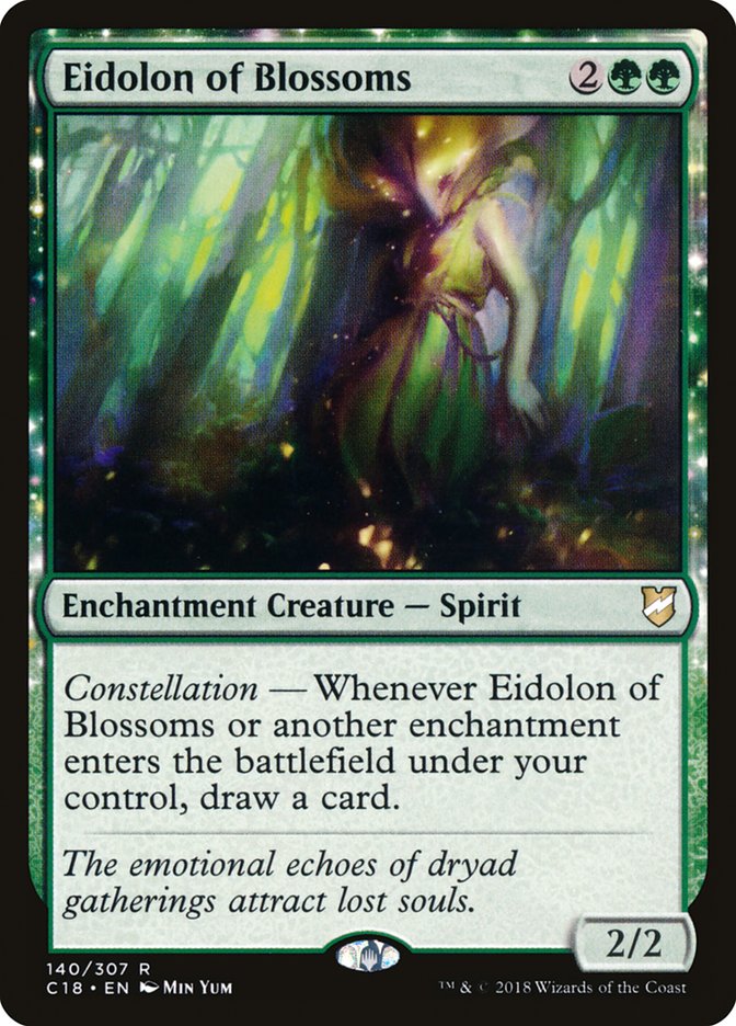 Eidolon of Blossoms [Commander 2018] | Boutique FDB TCG