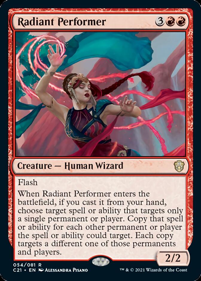 Radiant Performer [Commander 2021] | Boutique FDB TCG