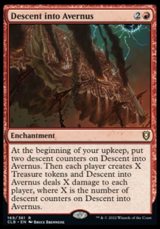 Descent into Avernus [Commander Legends: Battle for Baldur's Gate] | Boutique FDB TCG