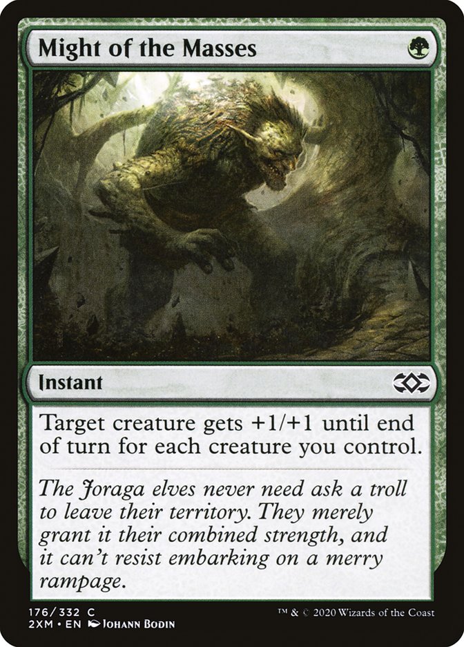 Might of the Masses [Double Masters] | Boutique FDB TCG