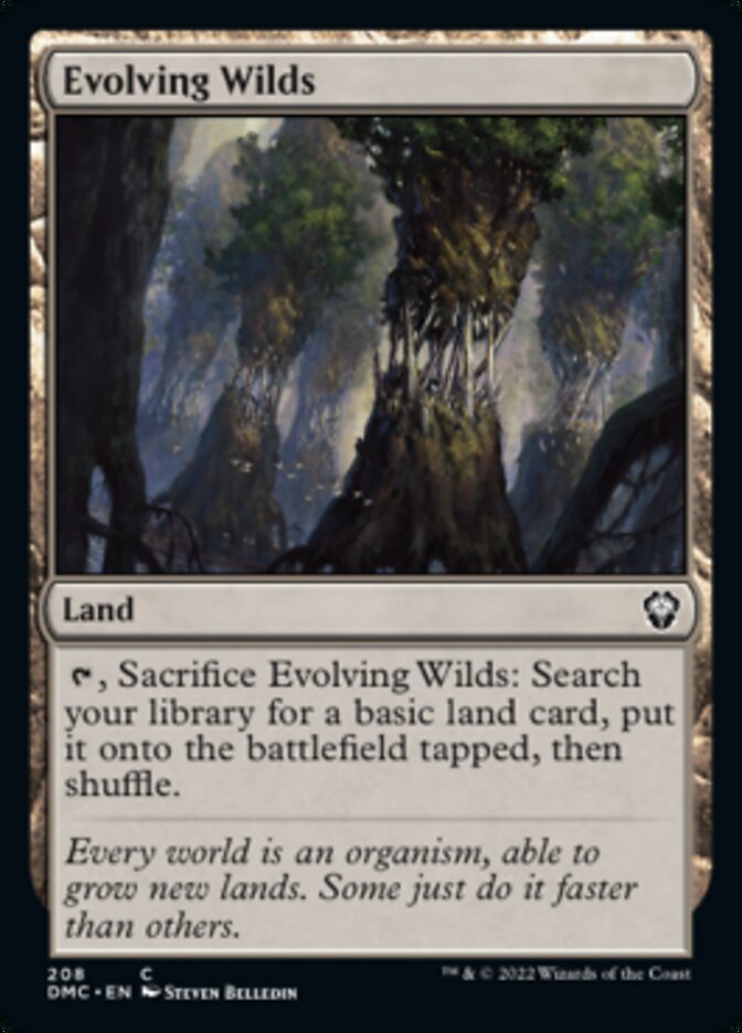 Evolving Wilds [Dominaria United Commander] | Boutique FDB TCG