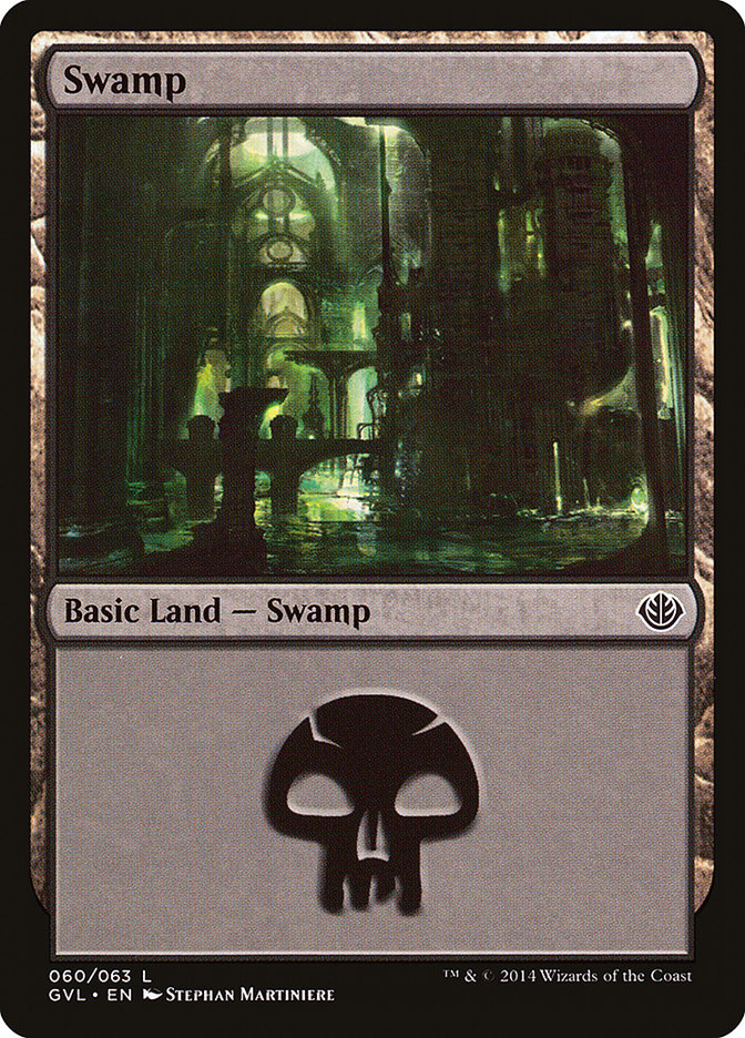 Swamp (60) (Garruk vs. Liliana) [Duel Decks Anthology] | Boutique FDB TCG