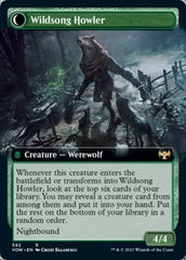 Howlpack Piper // Wildsong Howler (Extended Art) [Innistrad: Crimson Vow] | Boutique FDB TCG