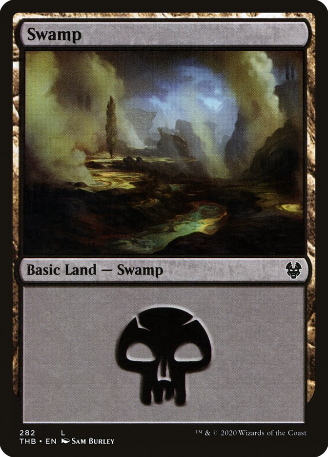 Swamp (282) [Theros Beyond Death] | Boutique FDB TCG
