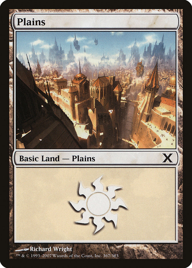 Plains (367) [Tenth Edition] | Boutique FDB TCG