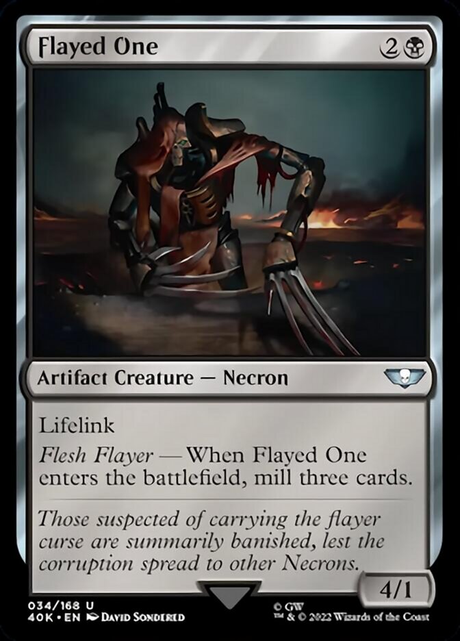 Flayed One (Surge Foil) [Warhammer 40,000] | Boutique FDB TCG