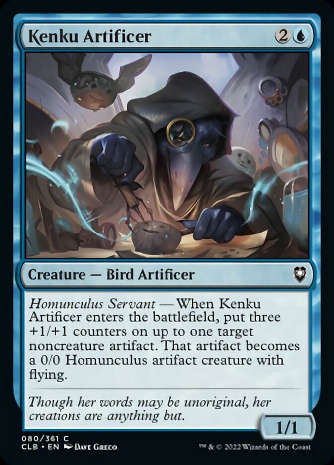 Kenku Artificer [Commander Legends: Battle for Baldur's Gate] | Boutique FDB TCG