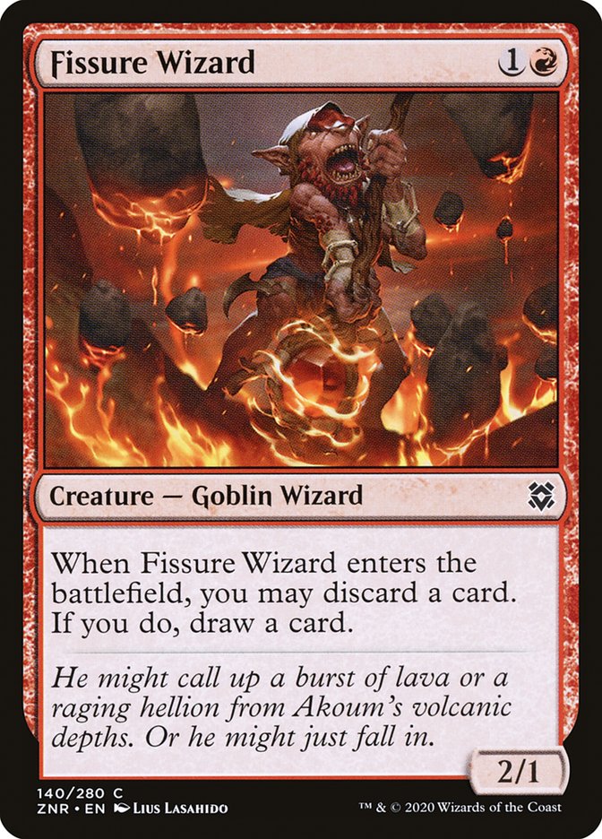 Fissure Wizard [Zendikar Rising] | Boutique FDB TCG