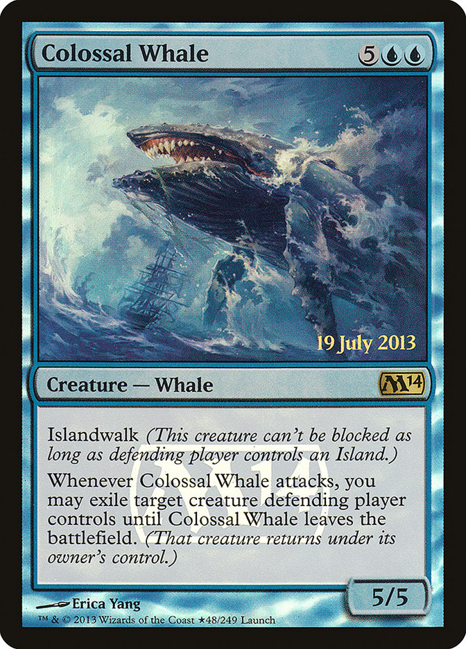 Colossal Whale [Magic 2014 Prerelease Promos] | Boutique FDB TCG
