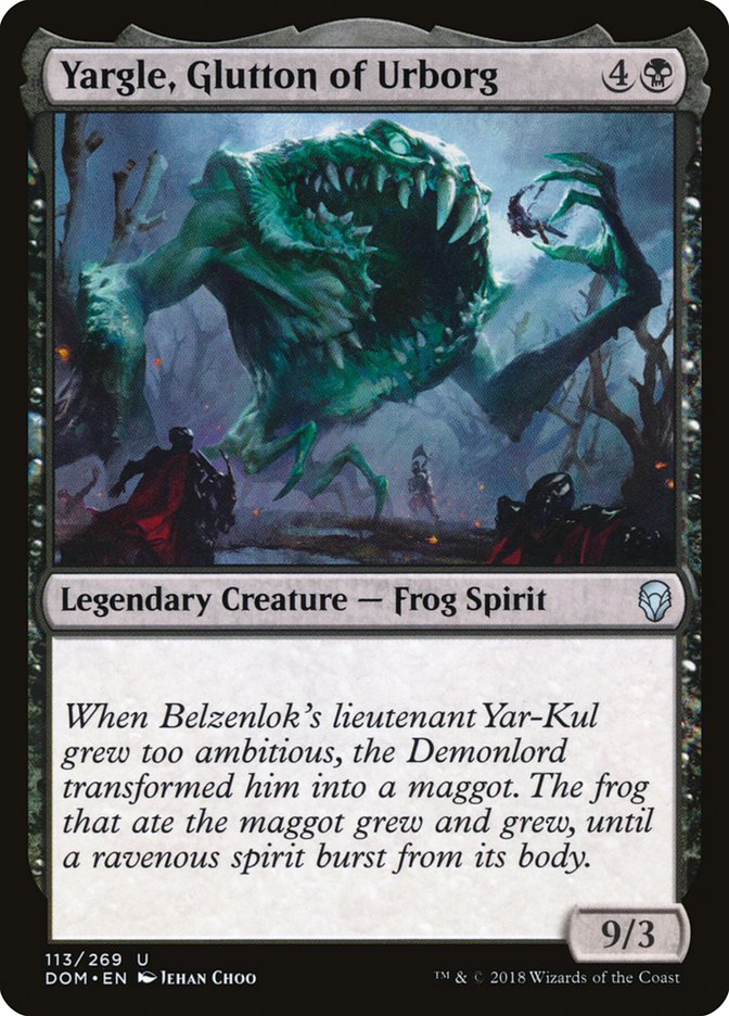 Yargle, Glutton of Urborg [Dominaria] | Boutique FDB TCG