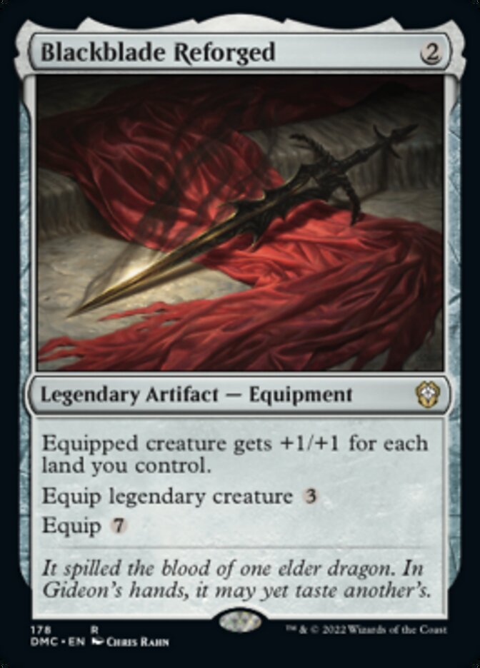 Blackblade Reforged [Dominaria United Commander] | Boutique FDB TCG