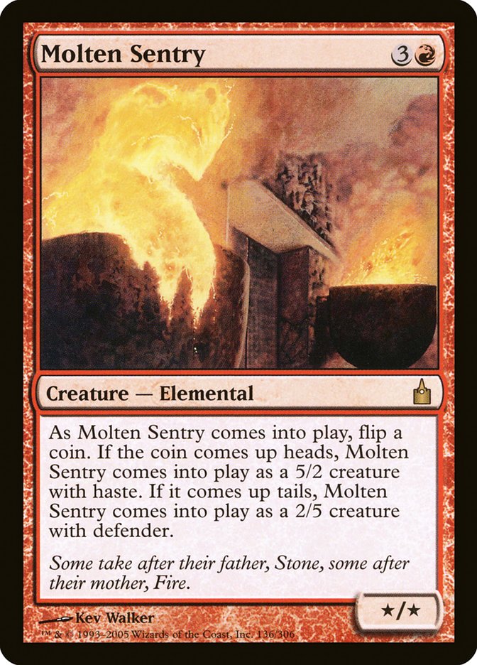 Molten Sentry [Ravnica: City of Guilds] | Boutique FDB TCG