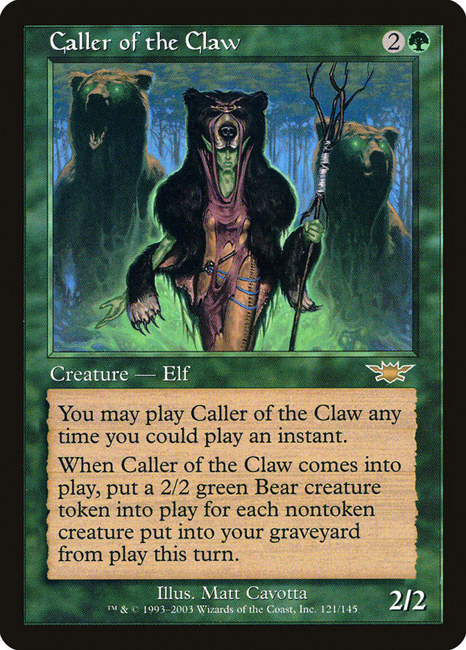 Caller of the Claw [Legions] | Boutique FDB TCG