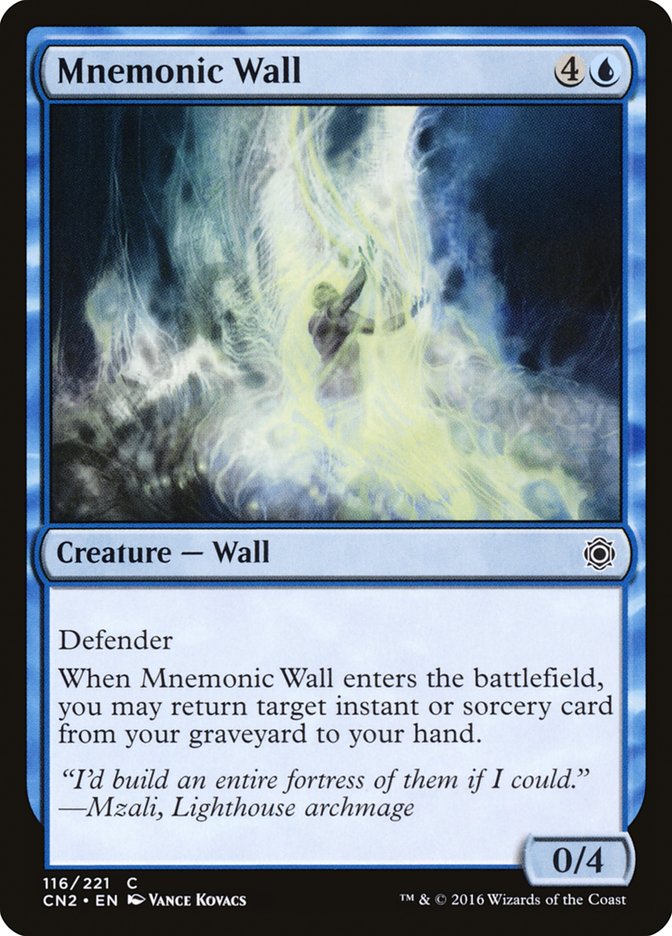 Mnemonic Wall [Conspiracy: Take the Crown] | Boutique FDB TCG