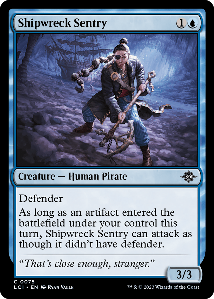 Shipwreck Sentry [The Lost Caverns of Ixalan] | Boutique FDB TCG