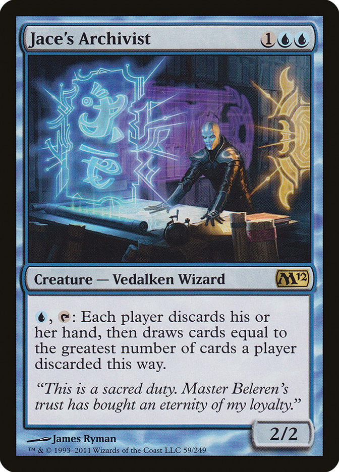 Jace's Archivist [Magic 2012] | Boutique FDB TCG