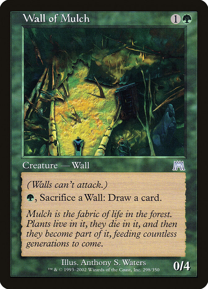 Wall of Mulch [Onslaught] | Boutique FDB TCG