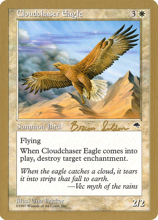 Cloudchaser Eagle (Brian Selden) [World Championship Decks 1998] | Boutique FDB TCG