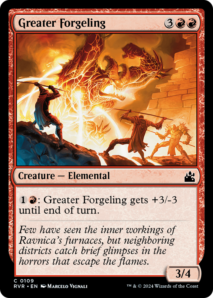 Greater Forgeling [Ravnica Remastered] | Boutique FDB TCG