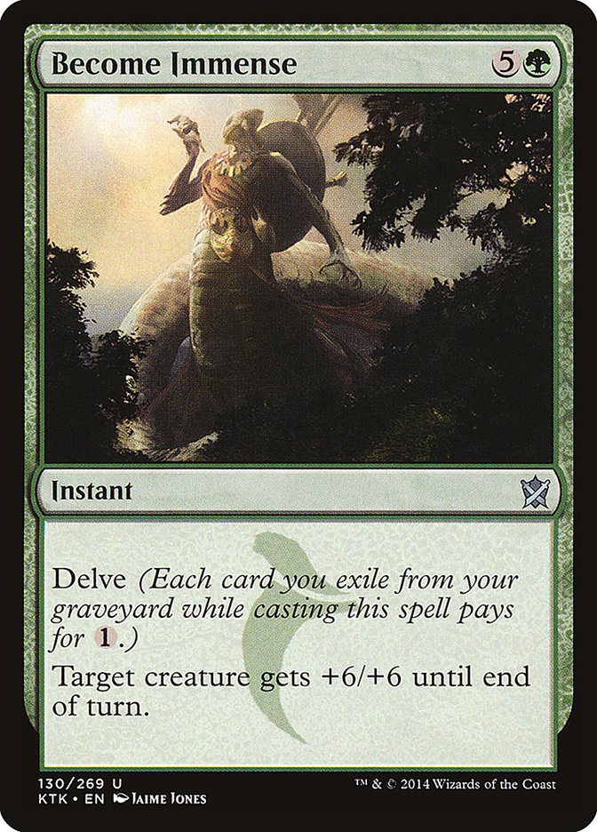 Become Immense [Khans of Tarkir] | Boutique FDB TCG