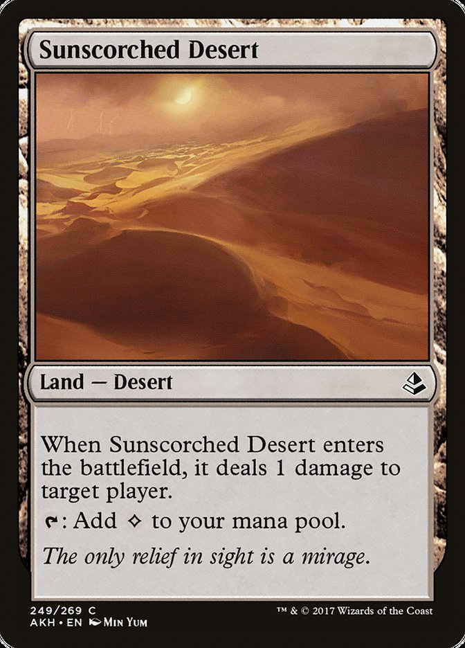 Sunscorched Desert [Amonkhet] | Boutique FDB TCG