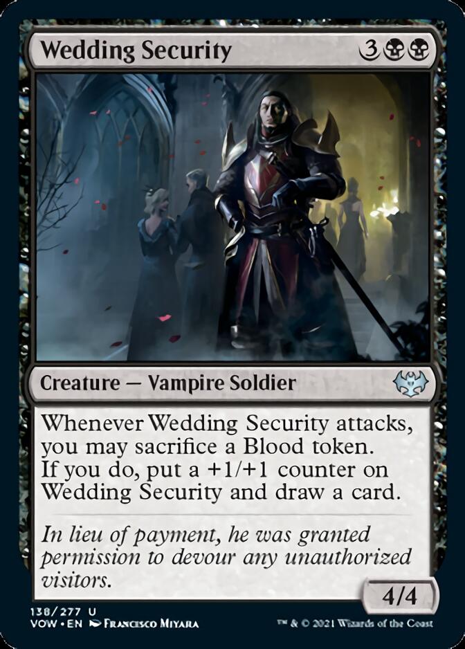 Wedding Security [Innistrad: Crimson Vow] | Boutique FDB TCG