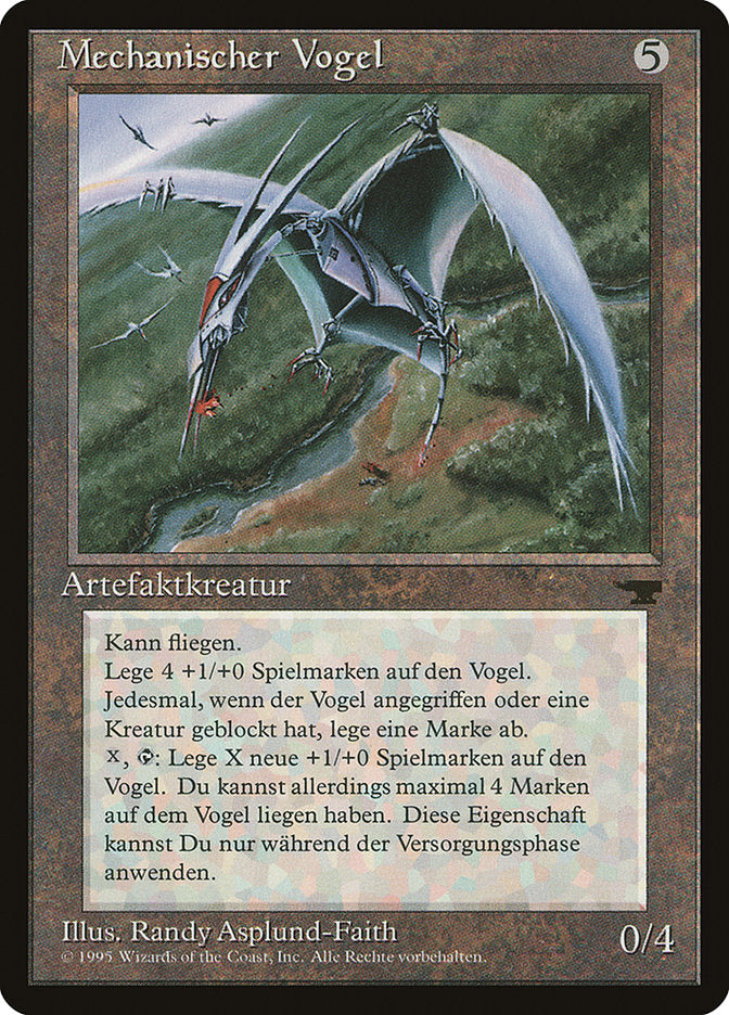 Clockwork Avian (German) - "Mechanischer Vogel" [Renaissance] | Boutique FDB TCG