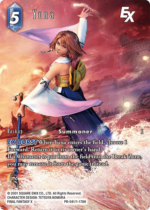 Yuna EX [Opus I Promo Cards] | Boutique FDB TCG