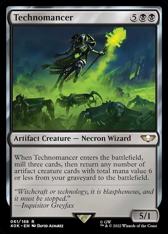 Technomancer (Surge Foil) [Warhammer 40,000] | Boutique FDB TCG