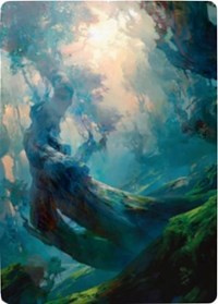 Forest 3 Art Card [Zendikar Rising Art Series] | Boutique FDB TCG