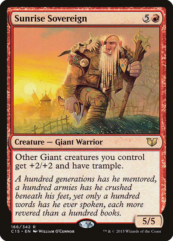 Sunrise Sovereign [Commander 2015] | Boutique FDB TCG