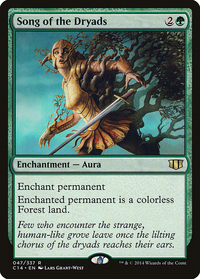 Song of the Dryads [Commander 2014] | Boutique FDB TCG