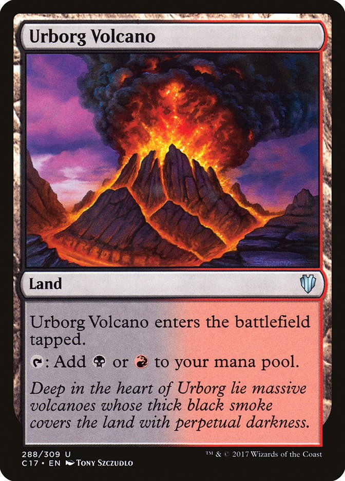 Urborg Volcano [Commander 2017] | Boutique FDB TCG