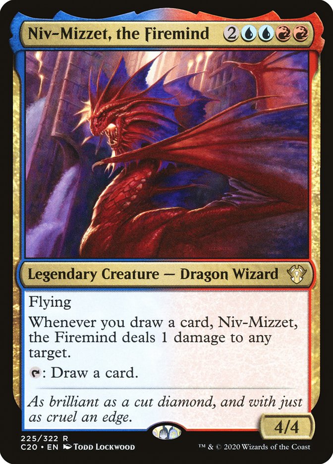 Niv-Mizzet, the Firemind [Commander 2020] | Boutique FDB TCG