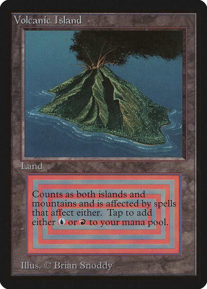Volcanic Island [Beta Edition] | Boutique FDB TCG