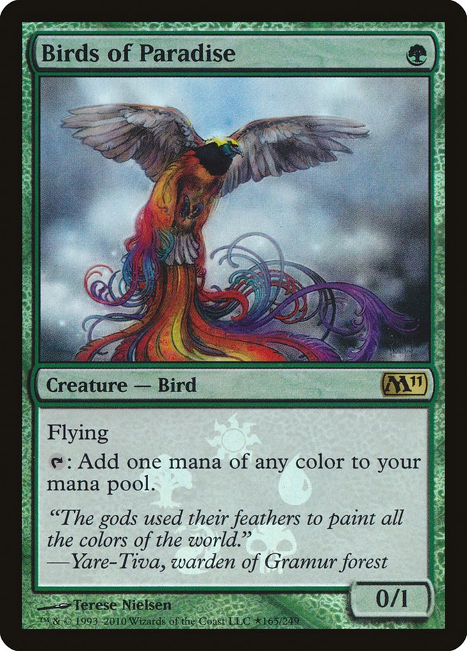 Birds of Paradise (Buy-A-Box) [Magic 2011 Promos] | Boutique FDB TCG