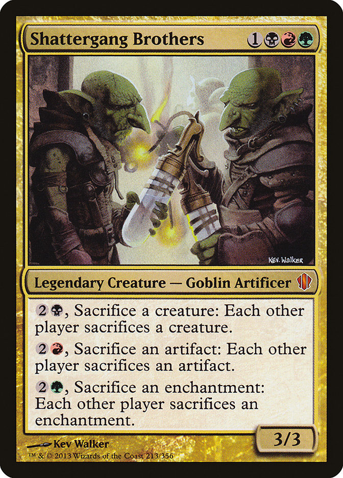 Shattergang Brothers [Commander 2013] | Boutique FDB TCG