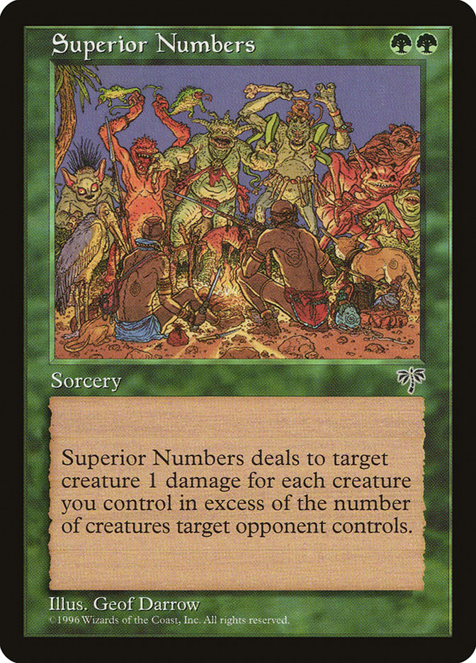 Superior Numbers [Mirage] | Boutique FDB TCG