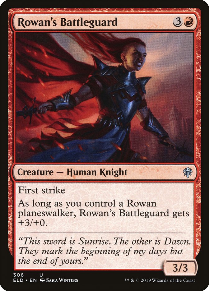 Rowan's Battleguard [Throne of Eldraine] | Boutique FDB TCG