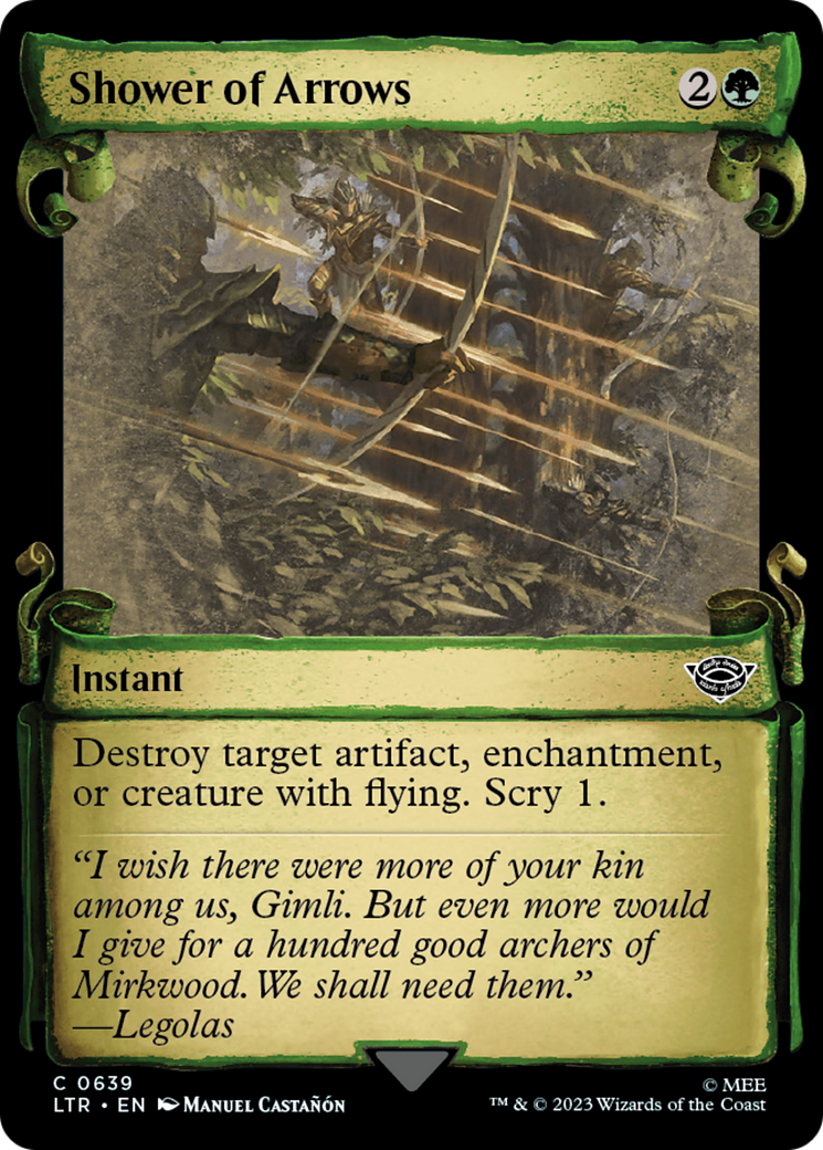 Shower of Arrows [The Lord of the Rings: Tales of Middle-Earth Showcase Scrolls] | Boutique FDB TCG