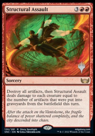 Structural Assault (Promo Pack) [Streets of New Capenna Promos] | Boutique FDB TCG