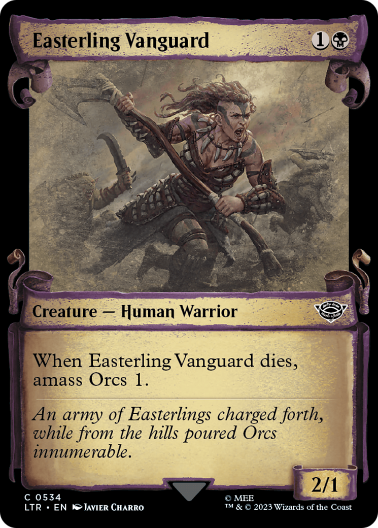 Easterling Vanguard [The Lord of the Rings: Tales of Middle-Earth Showcase Scrolls] | Boutique FDB TCG