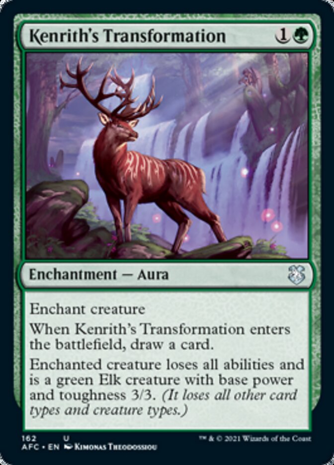 Kenrith's Transformation [Dungeons & Dragons: Adventures in the Forgotten Realms Commander] | Boutique FDB TCG
